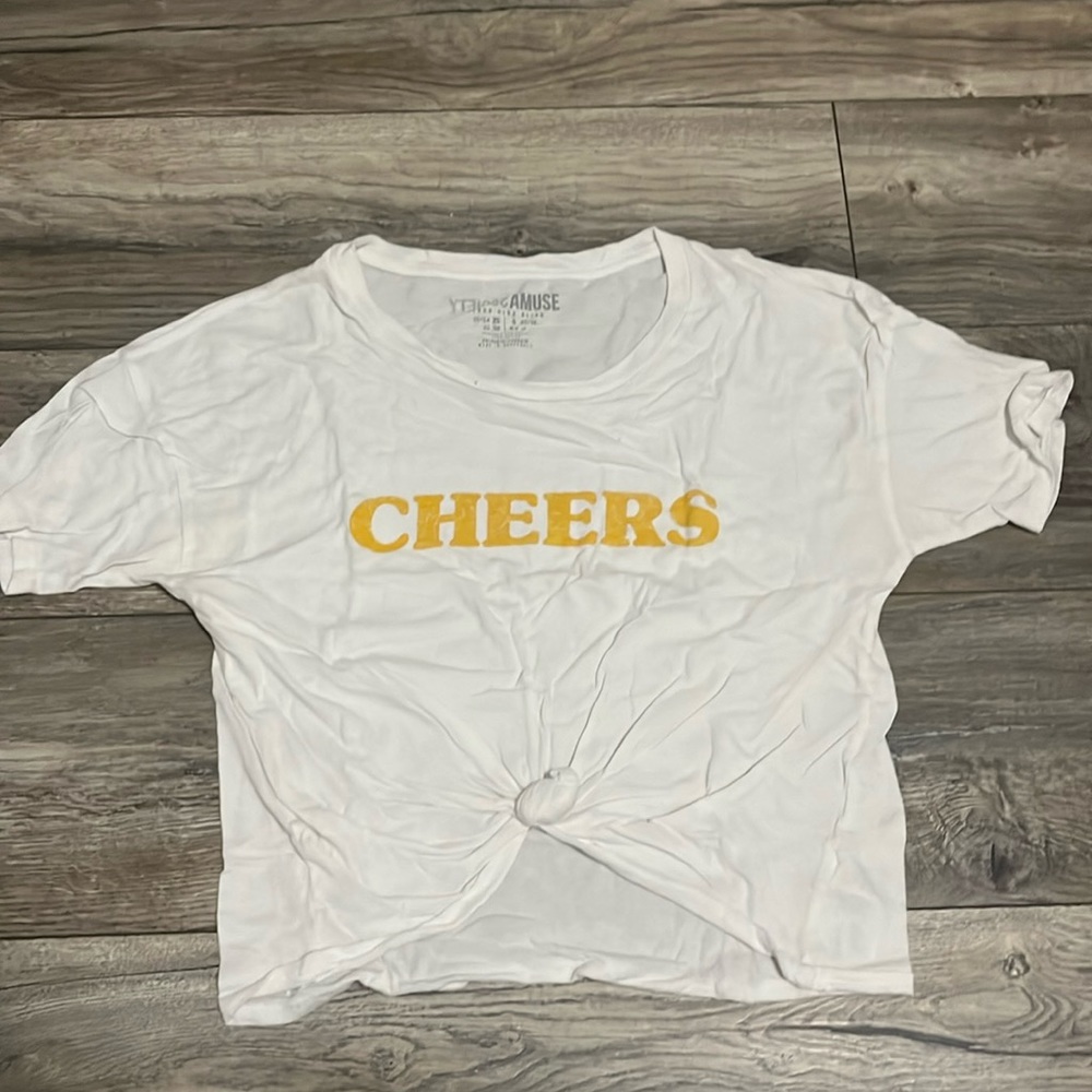Amuse white short sleeve